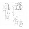 Motoreduktor nidec 403.958 65rpm 5Nm 24V